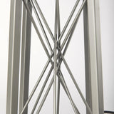 Mercana Raen (28.5"H) Gray Metal Octagonal Base w/Beige Shade Table Lamp