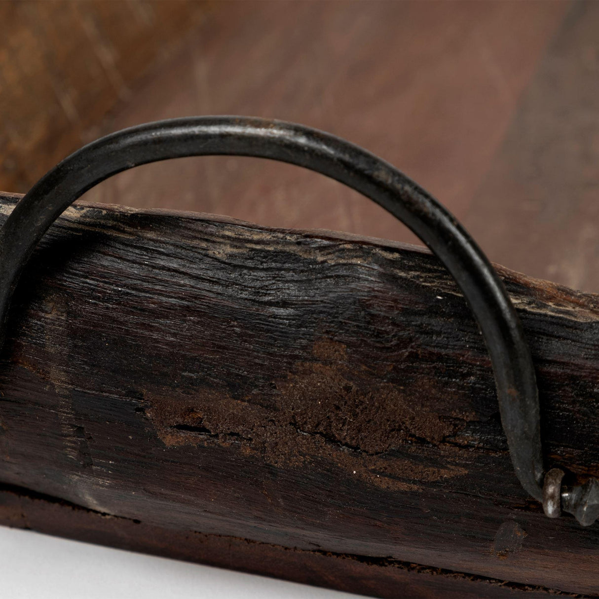 Mercana Durone (Set of 2) Brown Wooden Live Edge Serving Trays