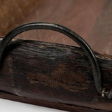 Mercana Durone (Set of 2) Brown Wooden Live Edge Serving Trays