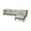 Mercana Denali III Beige Upholstered Wooden Frame Sectional