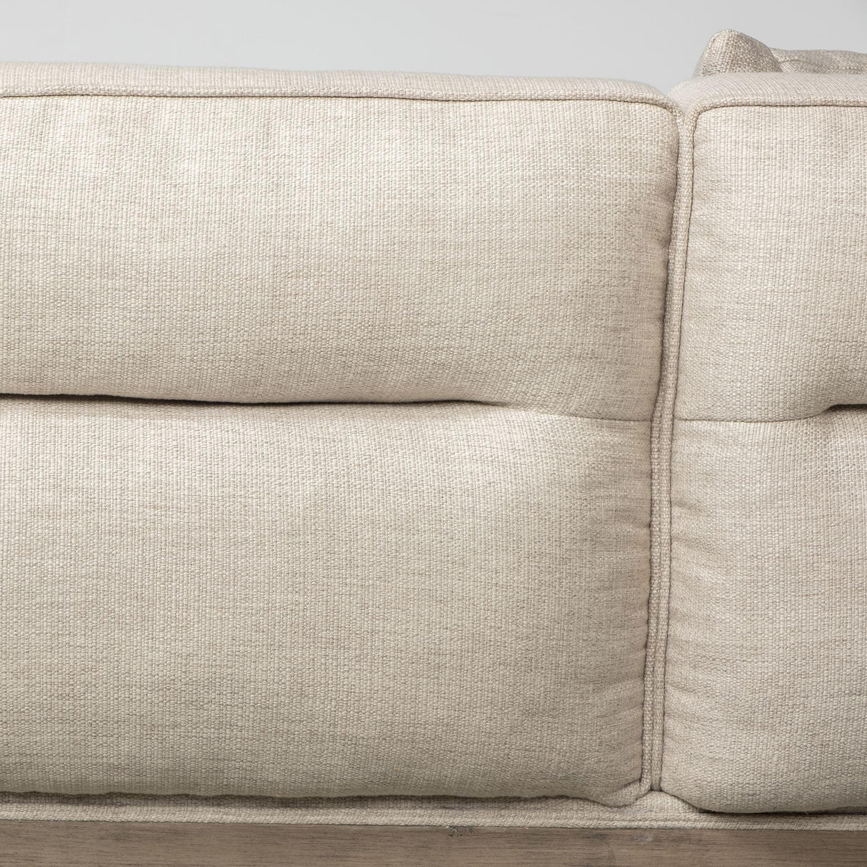 Mercana Denali III Beige Upholstered Wooden Frame Sectional