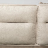Mercana Denali III Beige Upholstered Wooden Frame Sectional