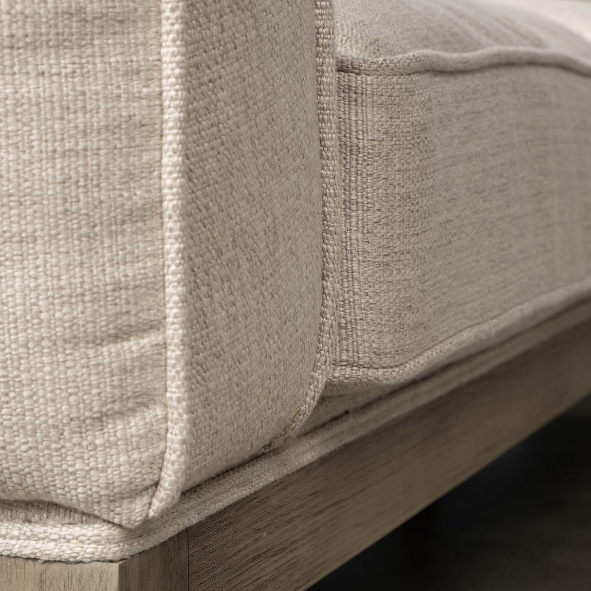 Mercana Denali III Beige Upholstered Wooden Frame Sectional