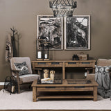 Mercana Olympus II Brown Velvet Covered Wooden Frame Accent Chair