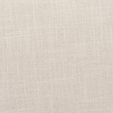 Mercana Palisades Cream Fabric Wrap Brown Wood Frame Dining Chair