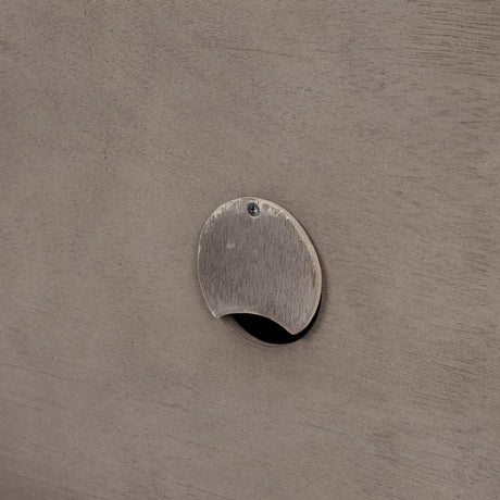 Mercana Braxton I Light Brown Wood and Iron Three Shelf Shelving Unit 81.5L x 18.5W x 90