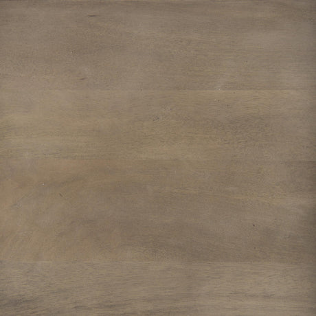 Mercana Trey I 80L x 16W Brown Wood and Black Iron Console Table