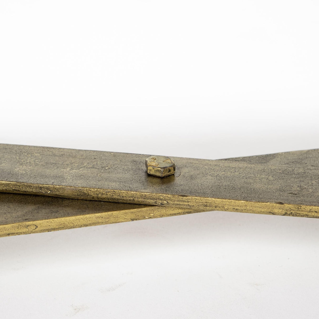 Mercana Excelsior I (72x18.3) Solid Wood Gold Metal Base 4 Cabinet Door SideBoard