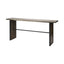 Mercana Ledger II 70L x 17W x 30H Live-Edge Wooden Brown Console Table