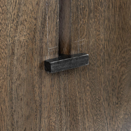 Mercana Ledger II 70L x 17W x 30H Live-Edge Wooden Brown Console Table