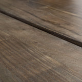 Mercana Ledger III 84x38 Brown Solid Wood Top & Base Dining Table