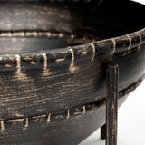 Mercana Cauldron (Set of 2) Brown Metal Bowls