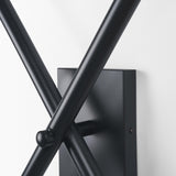 Mercana Xendi 4x25 Black Toned Metal Sputnik Wall Sconce