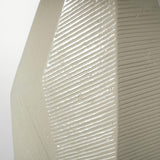 Mercana Piven (29.5"H) Beige Ceramic Base White Linen Shade Table Lamp