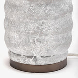 Mercana Harlan (30.5"H) Beige-Toned Fabric Shade Gray Concrete Base Table Lamp