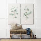 Mercana Leroy 18 x 18 Cream Raised Pattern Detail Decorative Pillow Cover