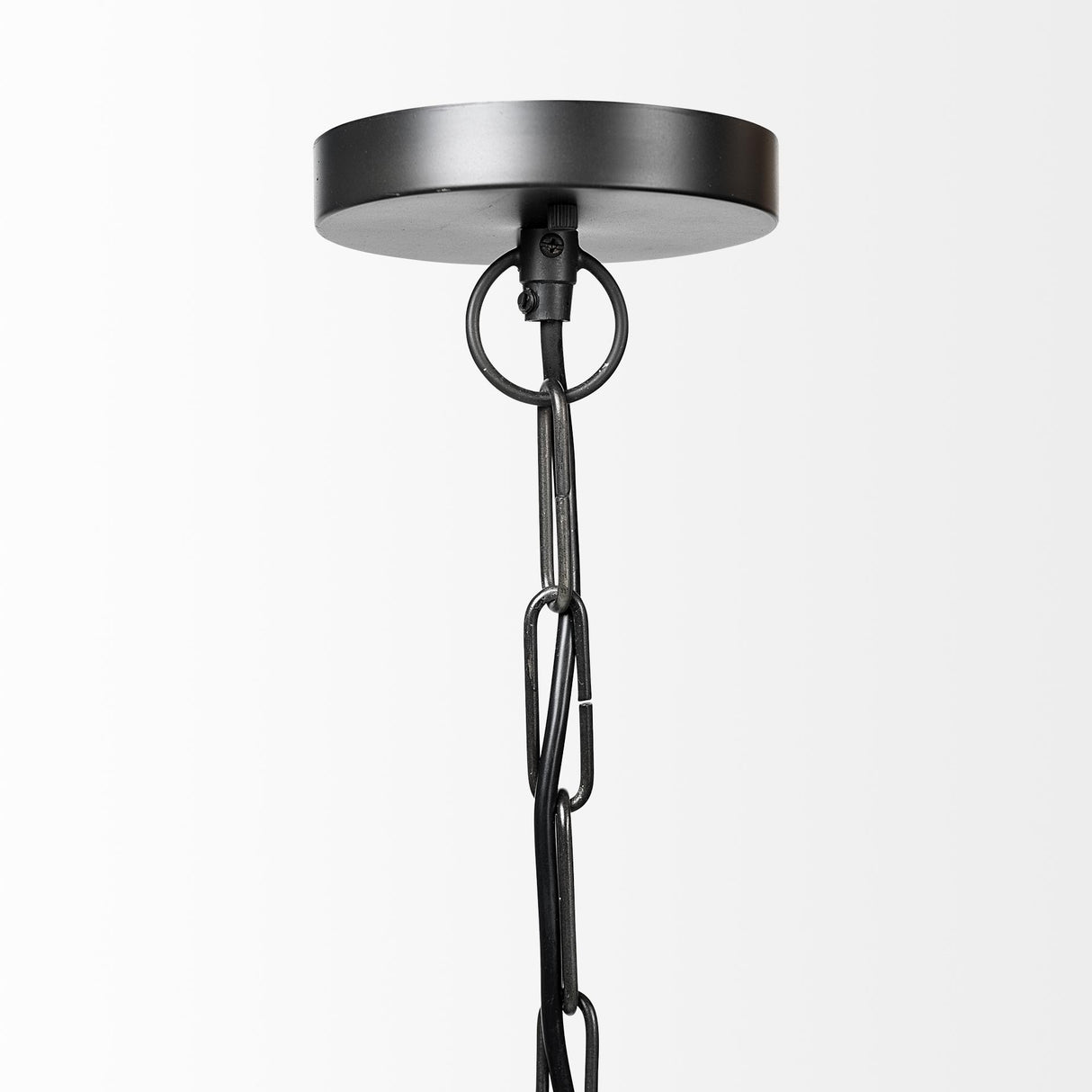 Mercana Minerva 19x22 Metallic Gray Hammered Detail Pendant Light