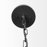 Mercana Minerva 19x22 Metallic Gray Hammered Detail Pendant Light
