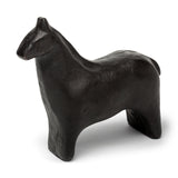 Mercana Sphynx II 7L x 2W Black Cast Aluminum Horse Shaped Object