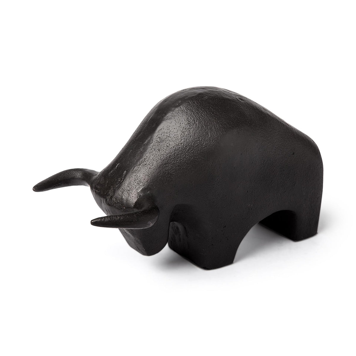 Mercana Tauro II 9L x 4W Black Cast Aluminum Raging Bull