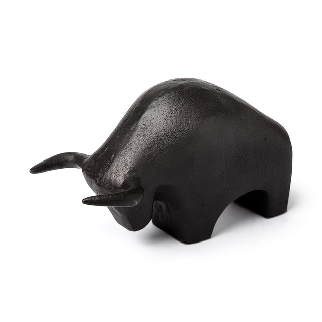 Mercana Tauro II 9L x 4W Black Cast Aluminum Raging Bull