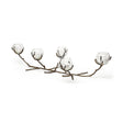 Mercana Vine II Distressed Gold Metal Creeper Five Candle Table Candle Holder