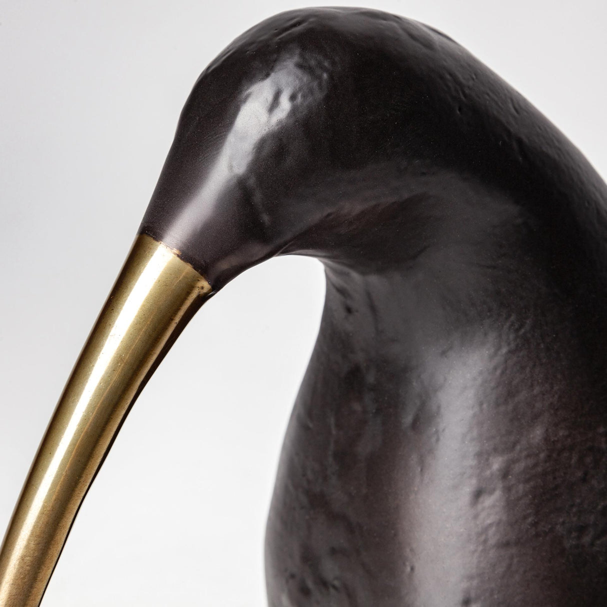 Mercana Dodo 7L x 4W Black Cast Aluminum Mauritian Bird Sculpture
