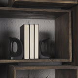 Mercana Last Cobbler's (Set of 2) 8L x 6W Black Shoemaker Tool Bookends