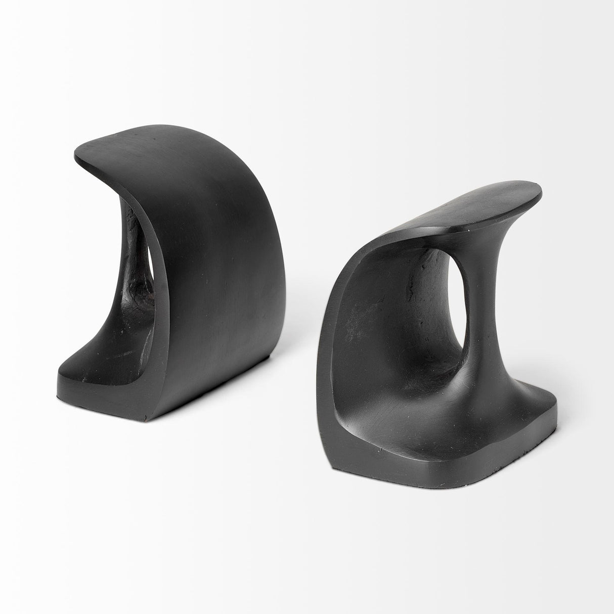 Mercana Last Cobbler's (Set of 2) 8L x 6W Black Shoemaker Tool Bookends