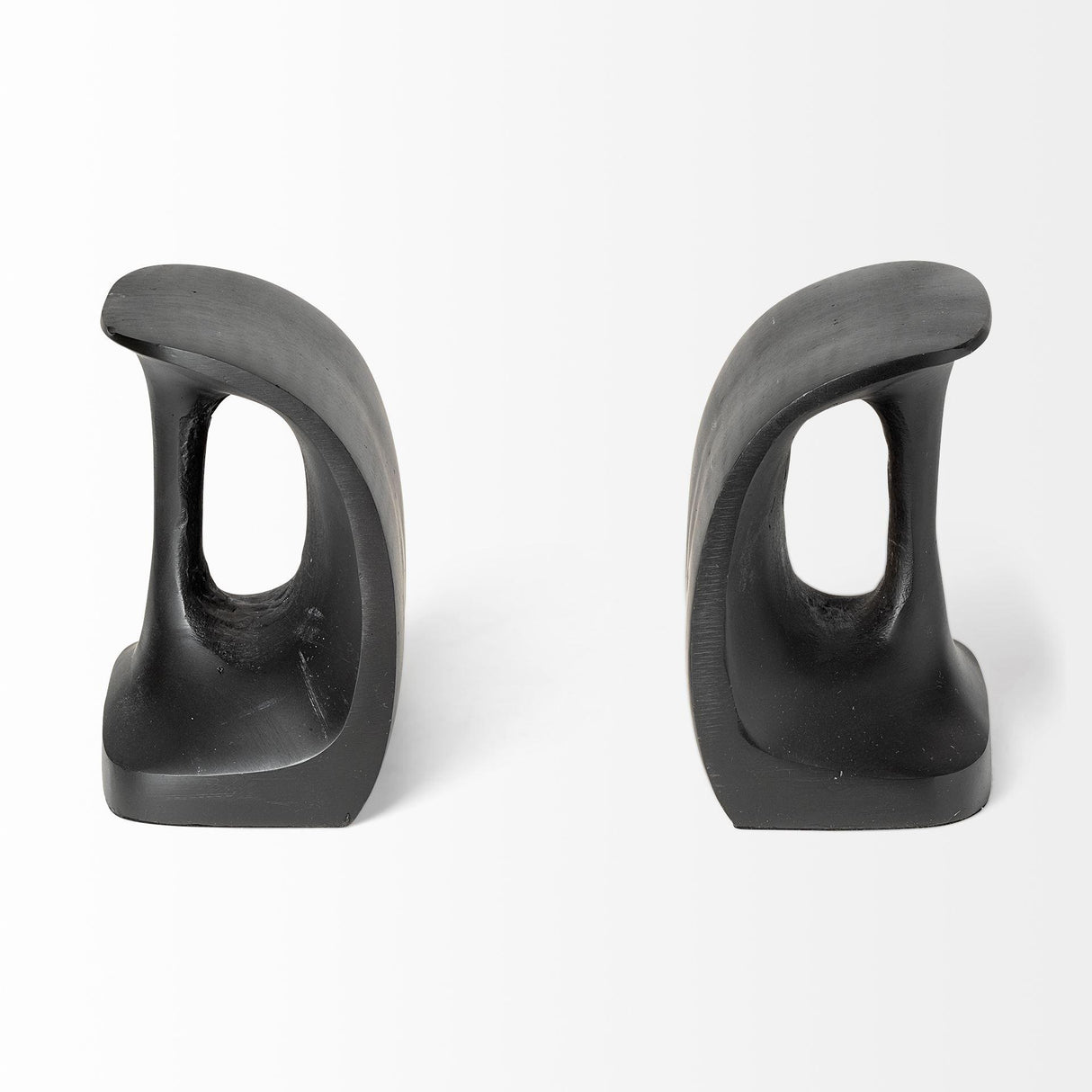Mercana Last Cobbler's (Set of 2) 8L x 6W Black Shoemaker Tool Bookends