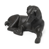Mercana Czar 11L x 7W Black Metal Labrador Retriever