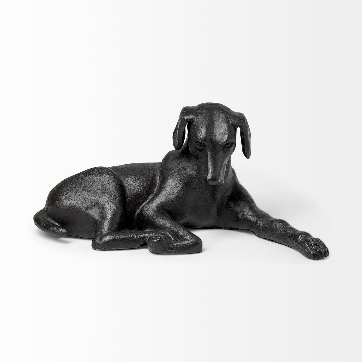 Mercana Czar 11L x 7W Black Metal Labrador Retriever