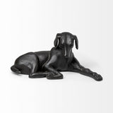 Mercana Czar 11L x 7W Black Metal Labrador Retriever