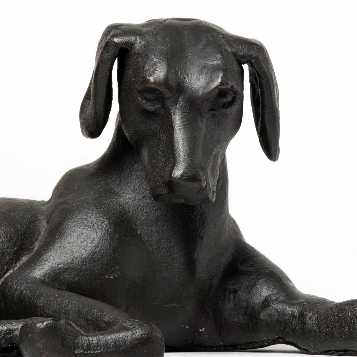 Mercana Czar 11L x 7W Black Metal Labrador Retriever