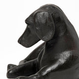 Mercana Czar 11L x 7W Black Metal Labrador Retriever