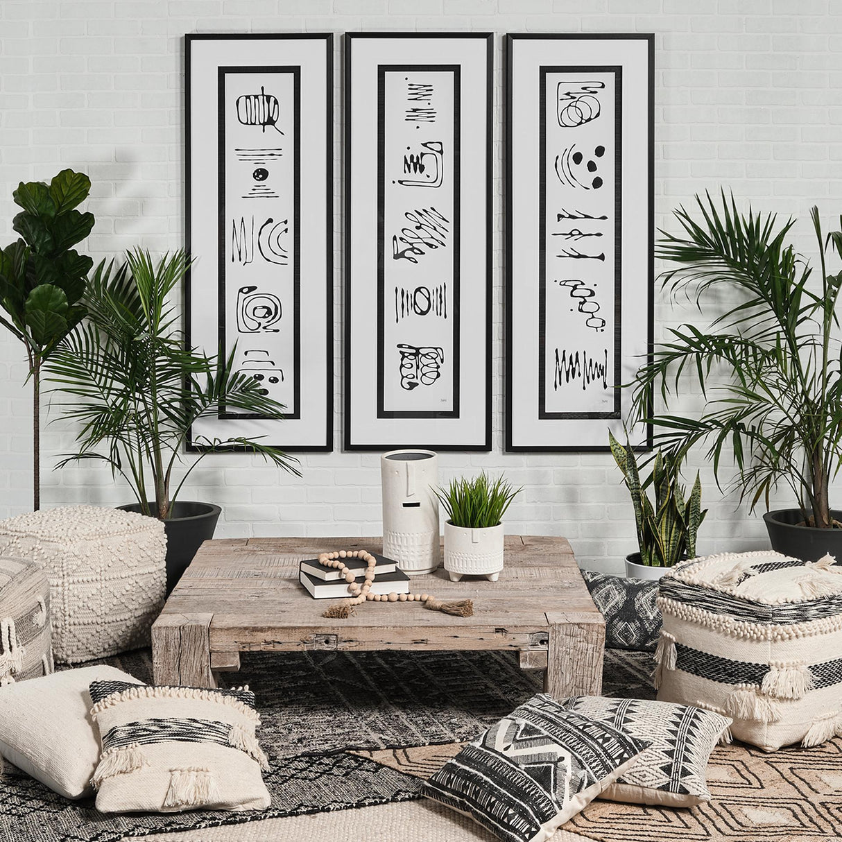 Mercana McArthur 48x48 Square Reclaimed Solid Wood Coffee Table