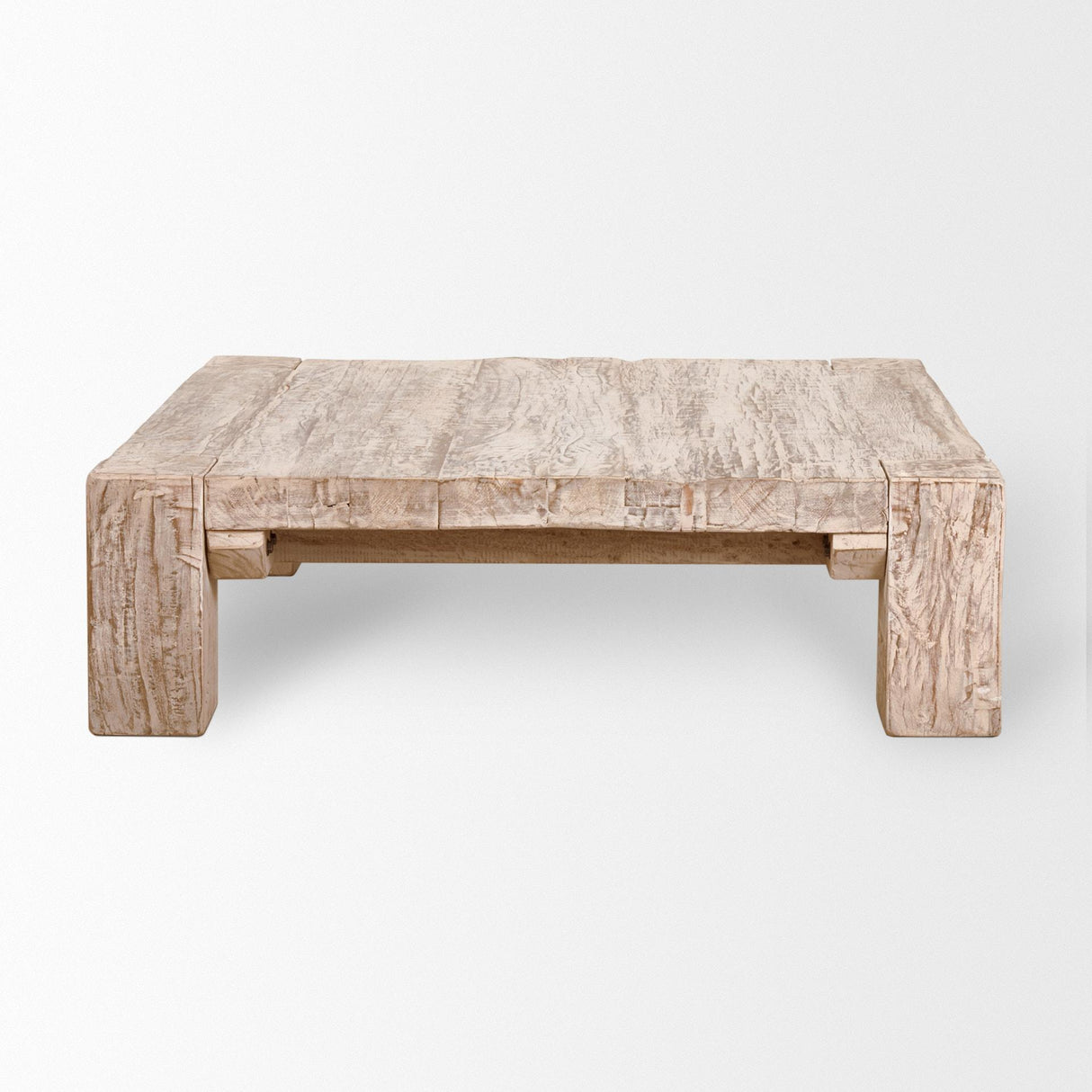Mercana McArthur 48x48 Square Reclaimed Solid Wood Coffee Table