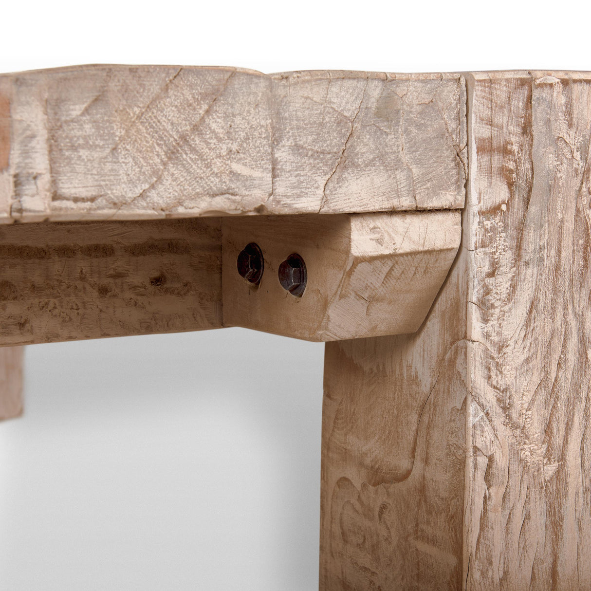 Mercana McArthur 48x48 Square Reclaimed Solid Wood Coffee Table