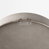 Mercana Aurus Matte Gray Metal Table Clock
