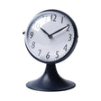 Mercana Weymouth Blue Metal Glass Dome Table Clock