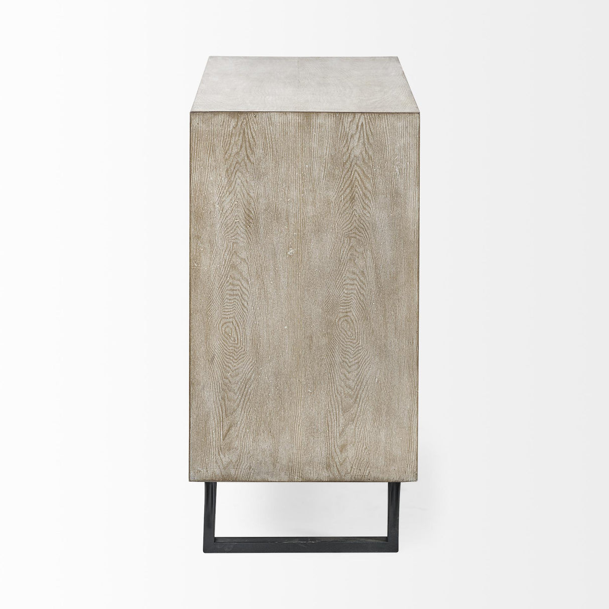 Mercana Giselle I 40L x 16W Light Brown Fir Veneer 3 Drawer Accent Cabinet