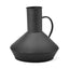 Mercana Emily I 8L x 8W Black Metal Decorative Jug