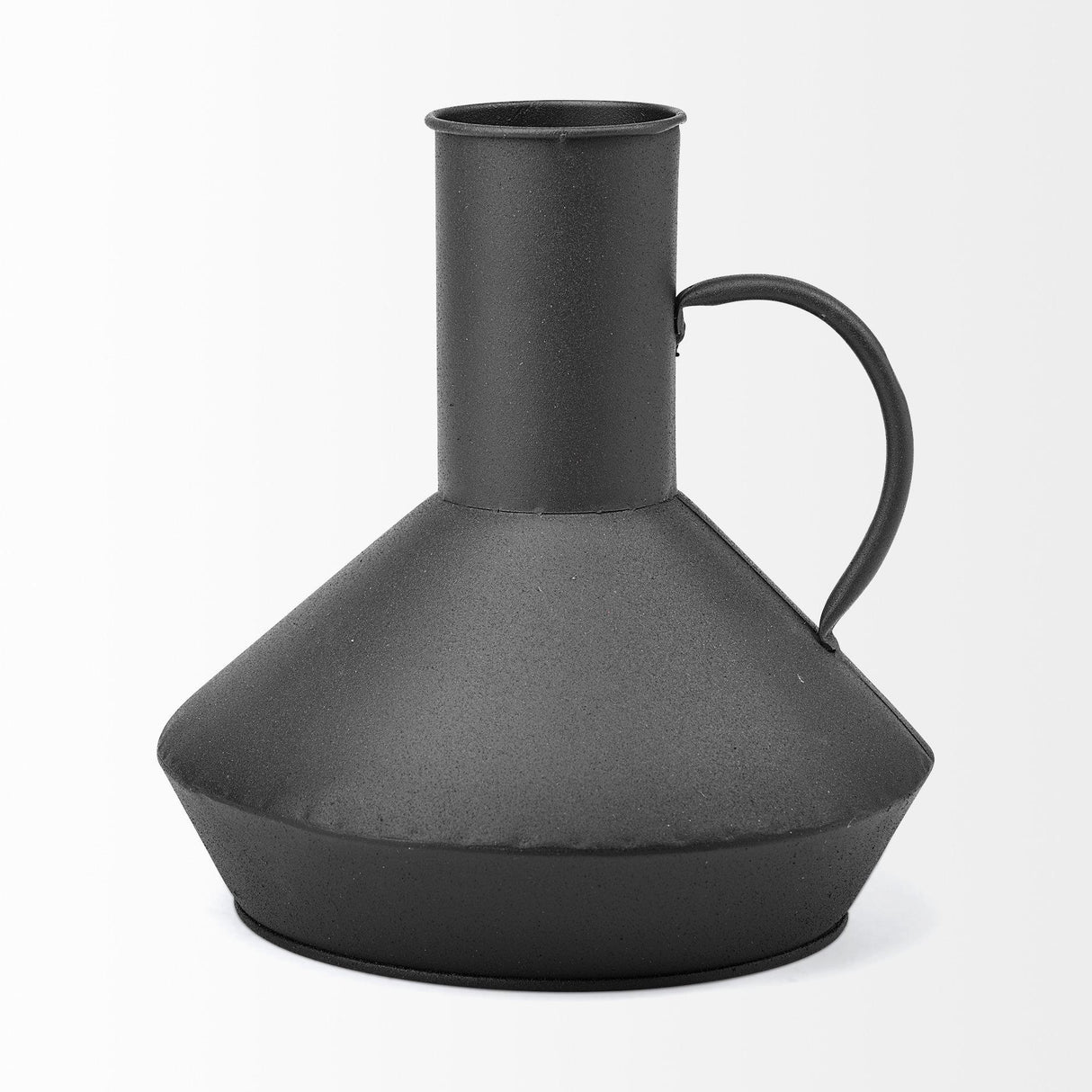 Mercana Emily I 8L x 8W Black Metal Decorative Jug