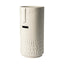 Mercana Jacob II Tall White Ceramic Smiling Face Vase