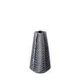 Mercana Bashir I Small Dark Navy Gloss Ceramic Vase