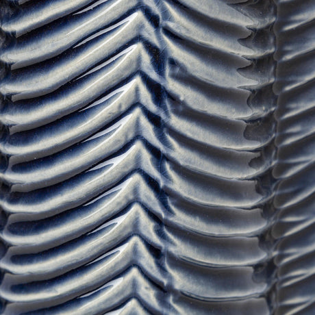 Mercana Bashir I Small Dark Navy Gloss Ceramic Vase