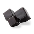 Mercana Mayweather (Set of 3) Black Geometric Ceramic Cubes