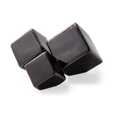 Mercana Mayweather (Set of 3) Black Geometric Ceramic Cubes
