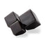 Mercana Mayweather (Set of 3) Black Geometric Ceramic Cubes