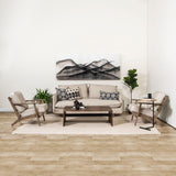 Mercana Mayweather (Set of 3) Black Geometric Ceramic Cubes